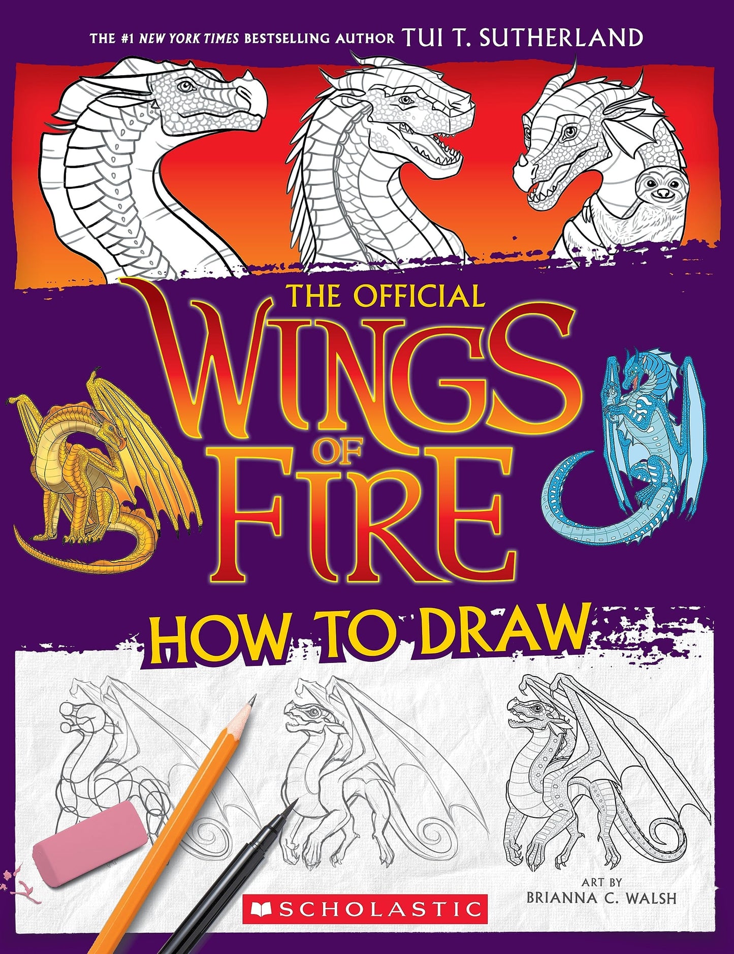The Official Wings of Fire How to Draw