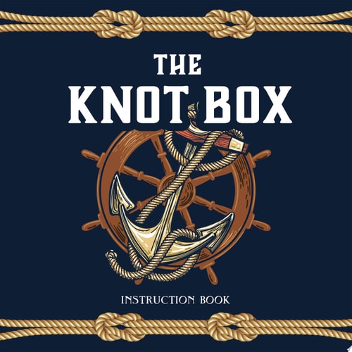 The Knot Box Instruction Book, 4 Ropes, Carabiner