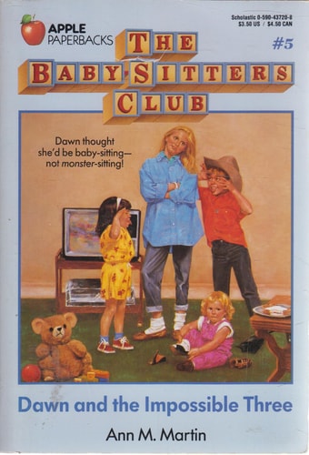 Babysitters Club #5 Dawn and the Impossible Three New
