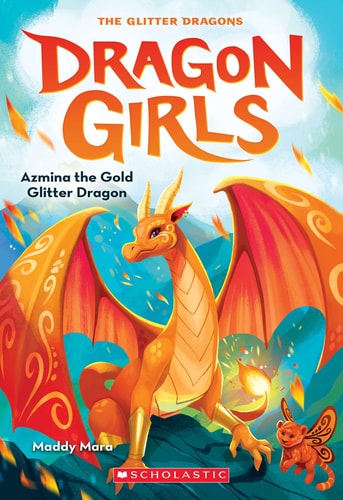Dragon Girls #1 Azmina the Gold Glitter Dragon