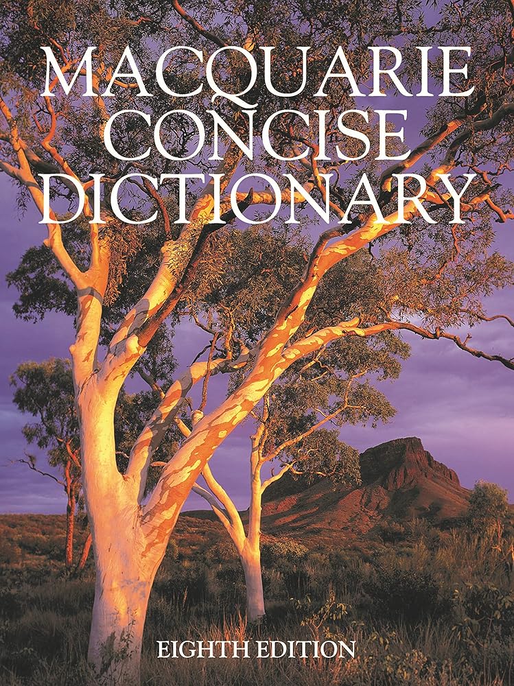 Macquarie Concise Dictionary Eighth Edition cover image