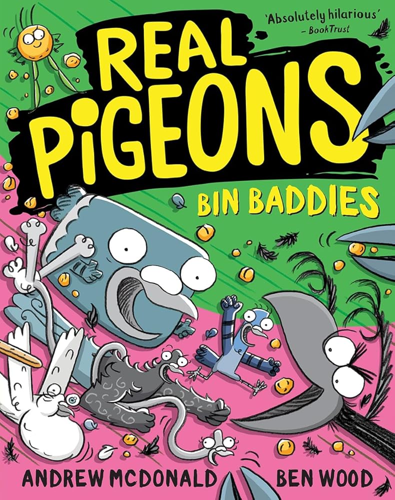 Real Pigeons Bin Baddies: Real Pigeons #13 (Volume 13) cover image