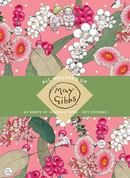 All Wrapped Up: May Gibbs: A Wrapping Paper Book cover image